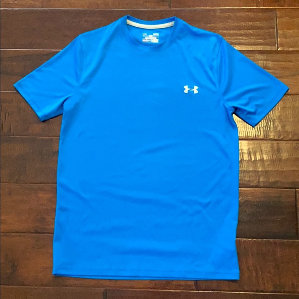 NWOT Blue Men’s Under Armour Top